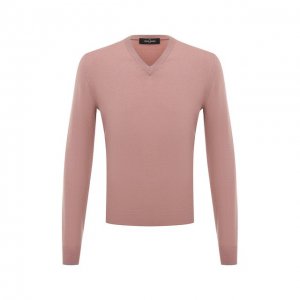 Кашемировый пуловер Gran Sasso. Цвет: розовый