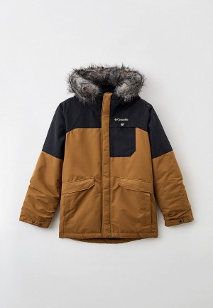 Куртка горнолыжная Columbia Nordic Strider™ Jacket. Цвет: коричневый