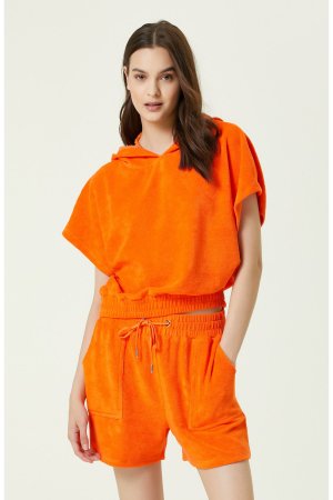 Оранжевый свитшот из полотенца, Network