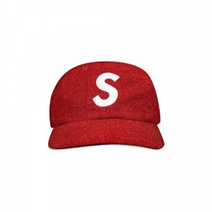 6-панельный логотип Terry S, красный Supreme