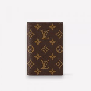 Обложка для паспорта Monogram M64502, коричневый Louis Vuitton. Цвет: коричневый