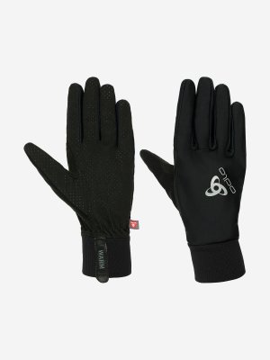 Перчатки Finnfjord Warm, Черный, размер 9 Odlo. Цвет: черный