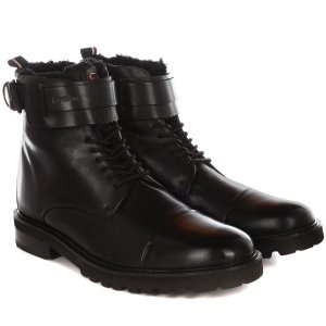 Мужские высокие ботинки (nimo nico boot tfu 1 4010002714), черные Strellson. Цвет: черный