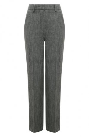 Шерстяные брюки Co. Цвет: серый