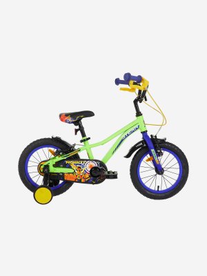 Велосипед для мальчиков Robot 14, 2022, Зеленый Stern. Цвет: зеленый