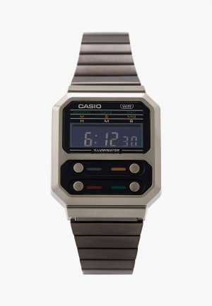 Часы Casio A100WEGG-1AEF. Цвет: серый