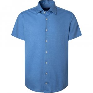 Рубашка с коротким рукавом Jersey, синий Hackett