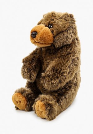 Игрушка мягкая WWF Медведь бурый, 23 см. Цвет: коричневый
