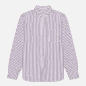 Мужская рубашка Permanent B.D. Regular Shirt 23FW EASTLOGUE. Цвет: фиолетовый