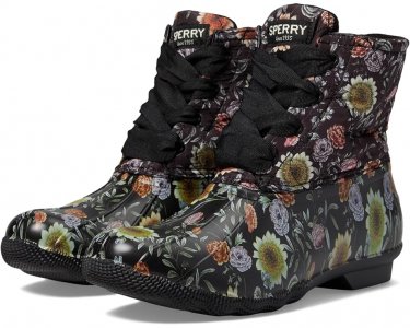 Ботинки Saltwater Floral, черный мульти Sperry