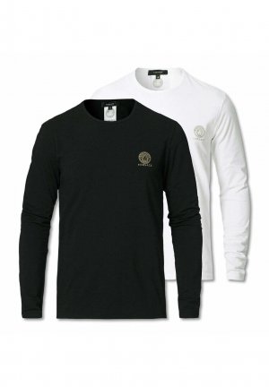 Рубашка с длинными рукавами 2 PACK MEDUSA LOGO , цвет black/white Versace
