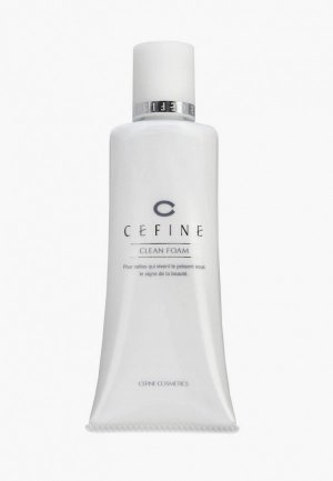 Пенка для умывания Cefine очищающая Clean Foam, 100 г. Цвет: голубой