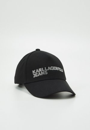Кепка СТРАЗЫ , черный Karl Lagerfeld