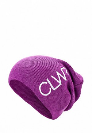 Шапка CLWR CL003CUDFA67. Цвет: фиолетовый