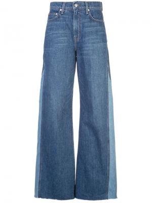 Широкие джинсы Delia Reformation. Цвет: синий