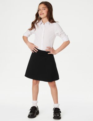 Школьная юбка из джерси для девочек (2–18 лет) , черный Marks & Spencer