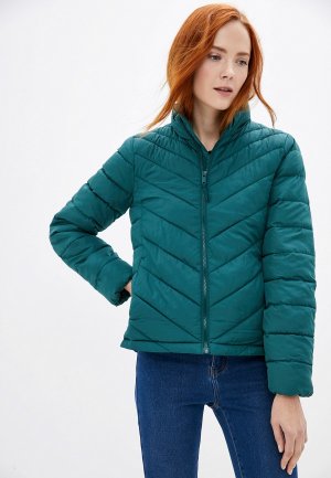 Куртка утепленная Gap. Цвет: зеленый