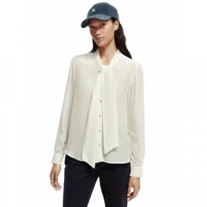 Блуза , размер L, белый SCOTCH & SODA. Цвет: белый