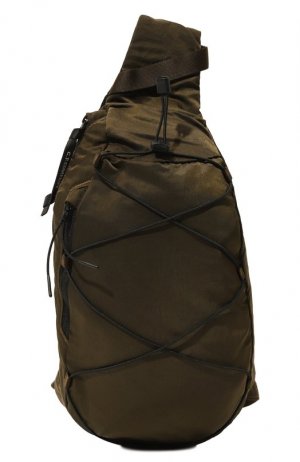 Текстильные рюкзак C.P. Company. Цвет: хаки