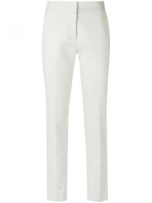 Straight cropped trousers Andrea Marques. Цвет: нейтральные цвета