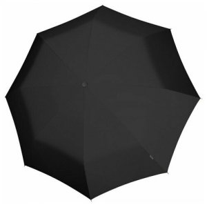 Зонт-трость , черный Knirps. Цвет: черный