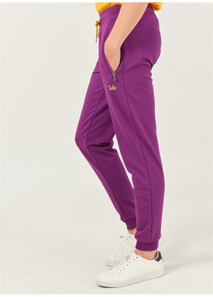 Фиолетовые мужские спортивные штаны со стандартной талией и вышивкой формы Ucla