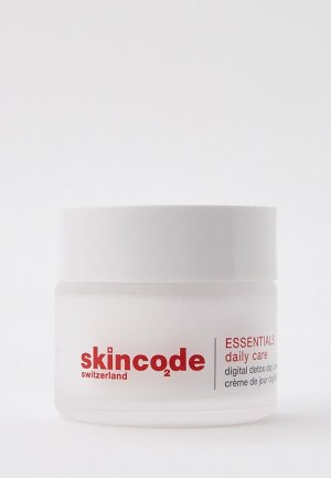 Крем для лица Skincode Дневной spf 15 Цифровой детокс, 50 мл. Цвет: прозрачный