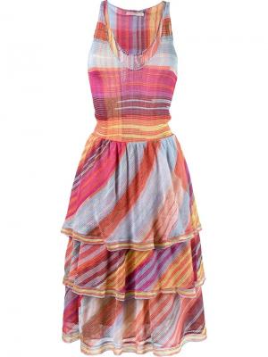 Вязаное платье Cecilia Prado. Цвет: многоцветный
