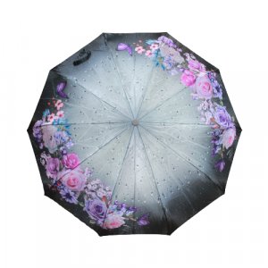 Зонт, серый Frei Regen. Цвет: серый