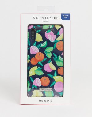 Чехол для iphone XS MAX с тропическим принтом -Мульти Skinnydip