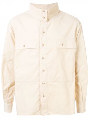 Куртка-рубашка с воротником-воронкой GR-Uniforma. Цвет: нейтральные цвета