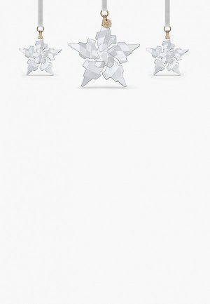 Набор елочных игрушек Swarovski® Annual Edition. Цвет: белый