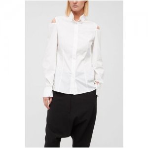 Блуза для женщин цвет белый размер 48 Ianis Chamalidy. Цвет: белый