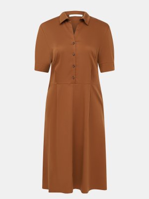 Платье BETTY&CO. Цвет: коричневый