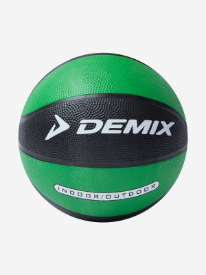 Мяч баскетбольный BR803, Зеленый Demix. Цвет: зеленый