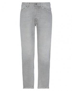 Укороченные джинсы MICHAEL COAL. Цвет: серый