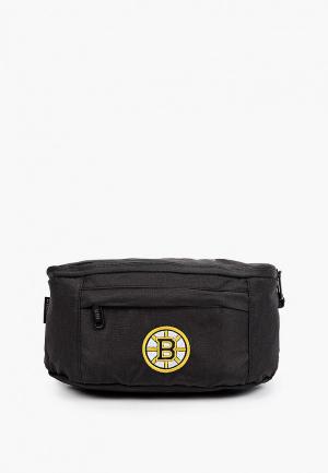 Сумка поясная Atributika & Club™ Boston Bruins. Цвет: черный