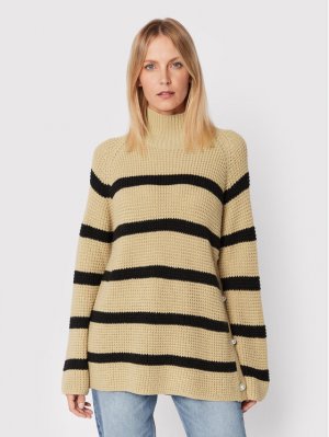 Пуловер свободного кроя , бежевый Custommade