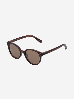 Солнцезащитные очки, Коричневый Demix. Цвет: коричневый