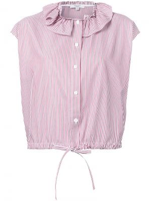 Ruffle collar blouse Atlantique Ascoli. Цвет: красный