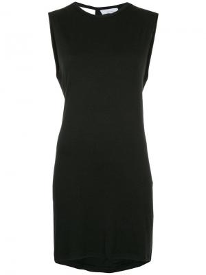Платье мини с вырезом на спине Kacey Devlin. Цвет: черный