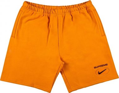 Спортивные шорты x Nike Jewel Sweatshort 'Orange', оранжевый Supreme