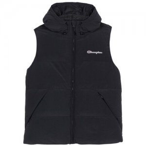 Жилет Hooded Full Zip Vest / S Champion. Цвет: черный