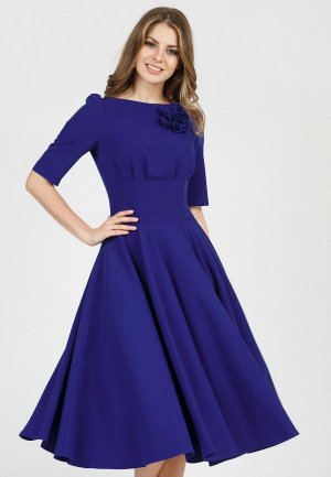 Платье Olivegrey SANTA. Цвет: синий