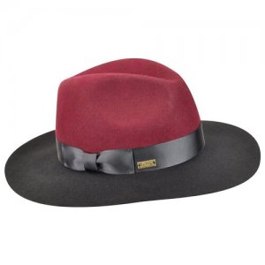Шляпа федора B1655H GERTRUDE, размер ONE Betmar. Цвет: черный
