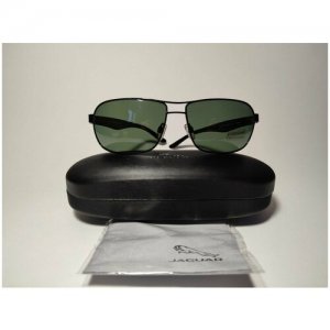 Солнцезащитные очки 37548-610 Jaguar. Цвет: зеленый