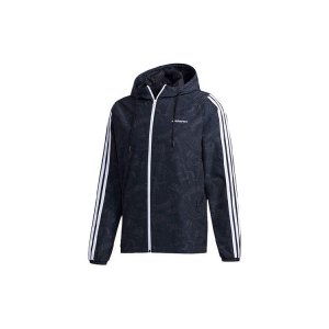 Neo M Art WB Повседневная спортивная куртка с капюшоном Мужская верхняя одежда Черный GF7098 Adidas