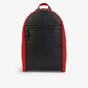 Рюкзак Backparis из кожи с контрастными вставками , черный Christian Louboutin