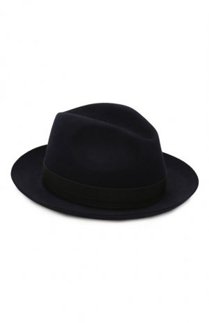 Фетровая шляпа Loro Piana. Цвет: синий