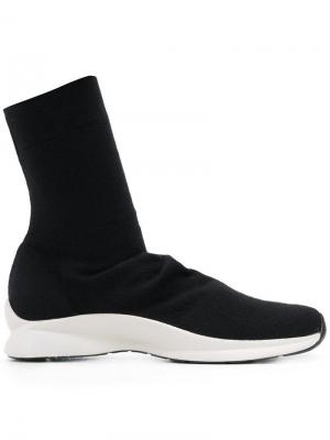 Кроссовки-носки Gentry Portofino. Цвет: черный